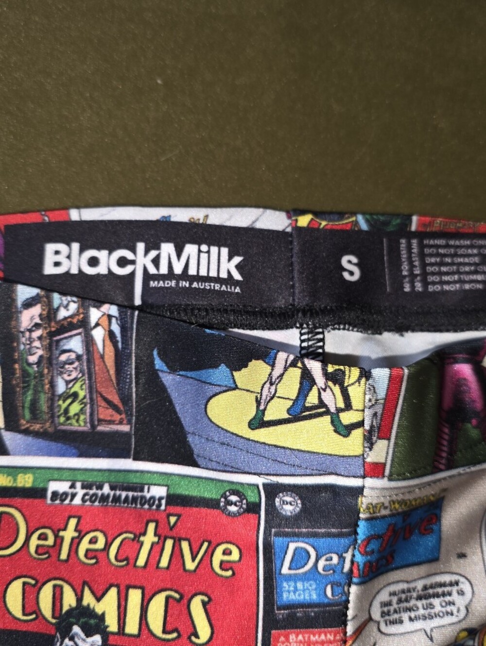 BlackMilk Batman Comic Panel Leggings S